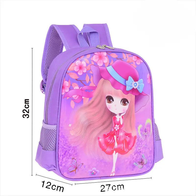 MOCHILA PRINCESA TAMAÑO A4