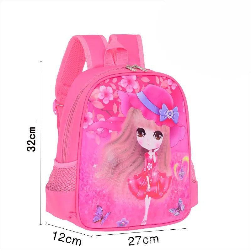 MOCHILA PRINCESA TAMAÑO A4