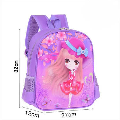 MOCHILA PRINCESA TAMAÑO A4